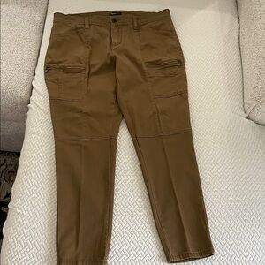 Women's Tan Straight Leg Pants
